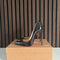 Christian Louboutin So Kate 120 Black Patent Leather Heels