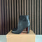 Christian Louboutin Adox 85 Red Leather Boots