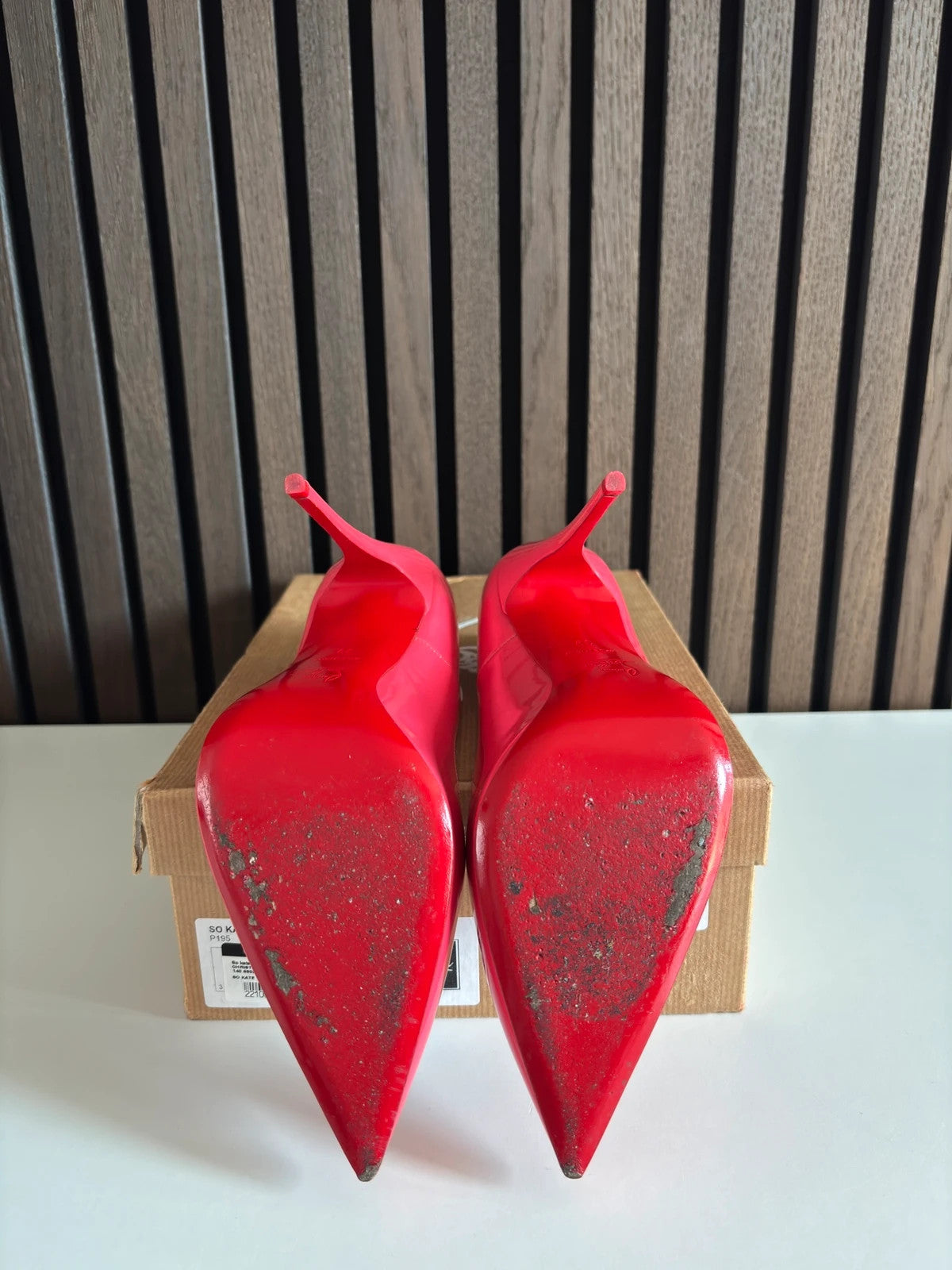 Christian Louboutin So Kate Pink (image 6) Christian Louboutin So Kate 120 Pink Patent Leather Heels - additional view 6