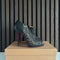 Christian Louboutin Pampas Black Leather Ankle Boots