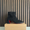 Christian Louboutin Black Suede Ankle Boots