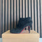Christian Louboutin Eleanor Plume Black Suede Ankle Boots