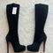 Christian Louboutin Daffodile 160 Black Suede Knee-High Boots