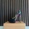Christian Louboutin Lady Peep 150 Black Patent Leather Heels