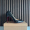 Christian Louboutin Pigalle 100 Black Patent Leather Heels