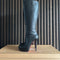Christian Louboutin Bianca 140 Black Leather Knee-High Boots