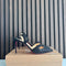Christian Louboutin Actina 85 Black Suede Heels