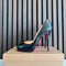 Christian Louboutin Very Prive 120 Black Patent Leather Heels