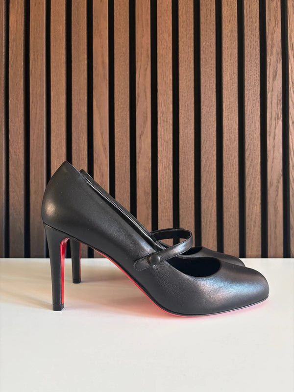 Christian Louboutin Pumppie 85 Mary Jane Heels