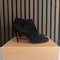Christian Louboutin Belle 100 Suede Ankle Boots