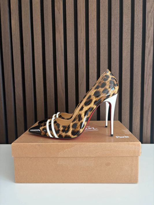 Christian Louboutin Front Double Leopard Print
