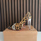 Christian Louboutin Front Double 100 Leopard Patent Heels