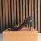 Christian Louboutin Simple Pump 85 Black Patent Leather Heels