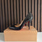 Christian Louboutin Batignolles 100 Black Patent Leather Heels