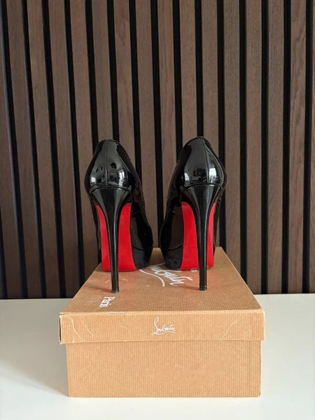 Christian Louboutin Bianca 140 Platform Heels Black Pre-Owned