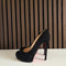 Christian Louboutin Bianca 140 Suede Platform Heels Black (EU 35.5 / UK 2.5)