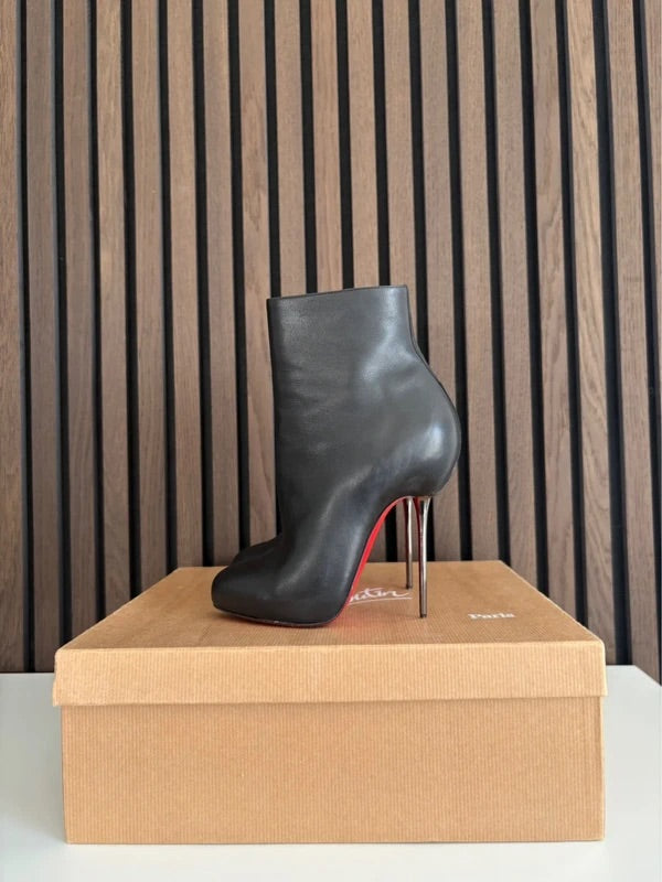 Christian Louboutin Big Lips Booty Nappa Leather Boots (EU 36.5 / UK 3.5)