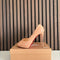 Christian Louboutin New Very Prive 120 Nude Platform Heels (EU 39 / UK 6)