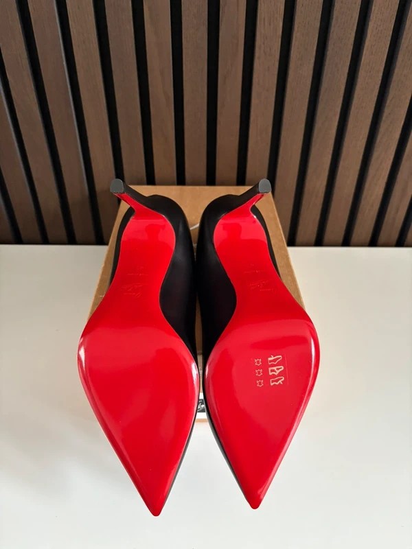 Christian Louboutin Private Number 120 Patent Leather Black