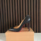 Christian Louboutin Pigalle 100 Nappa Leather Black (EU 41 / UK 8)