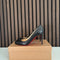 Christian Louboutin Simple Pump Black Leather Heels (EU 36 / UK 3)