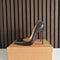 Christian Louboutin So Kate 120mm Black Leather Size EU 39 | UK 6