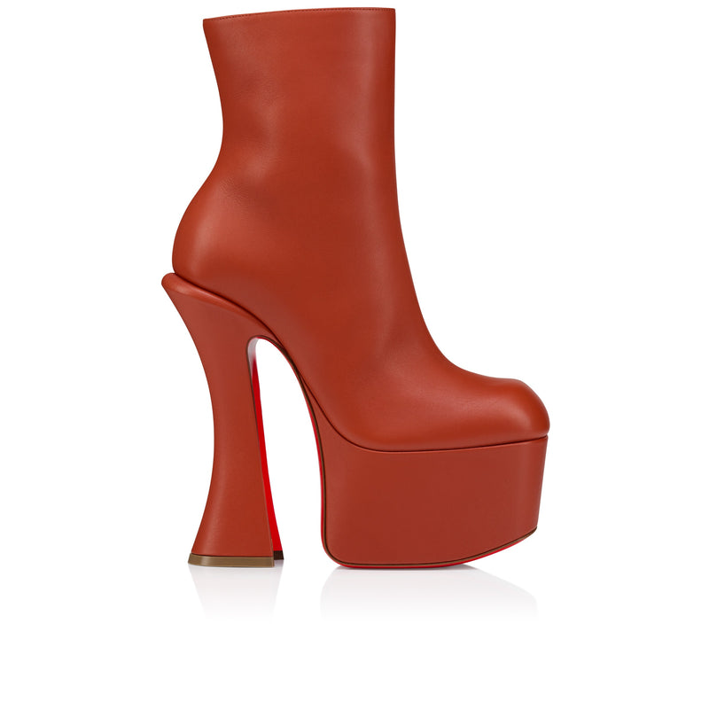 Christian Louboutin Aquabootie on a white background