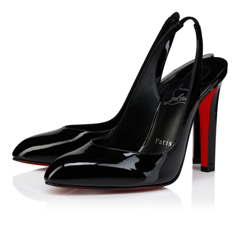 Christian Louboutin Fannylove Slingback on a white background