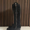 Fairfax & Favor Regina Knee High Boots Black Suede (EU 40 / UK 7)