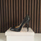 Jimmy Choo Love 100 Patent Leather Black Heels (EU 41 / UK 8)